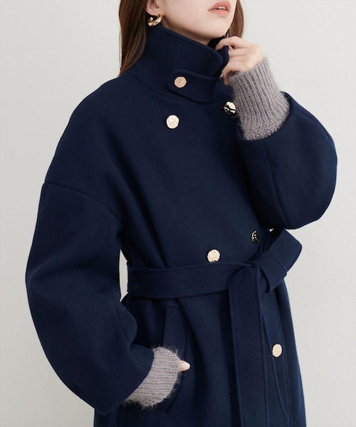 natural couture（ナチュラルクチュール）の「べこべこ金釦2WAY