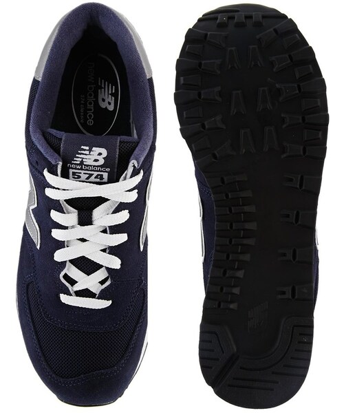 NEW BALANCE（ニューバランス）の「New Balance 574 Trainers（スニーカー・メンズ・navy・11.5-US 11.5/9.5-US 9.5）」の3枚目の写真