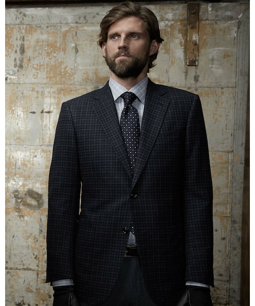 ZEGNA（ゼニア）の「Ermenegildo Zegna Trofeo-Cashmere Check