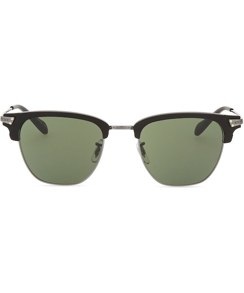 OLIVER PEOPLES（オリバーピープルズ）の「Oliver Peoples Banks HalfRim Sunglasses