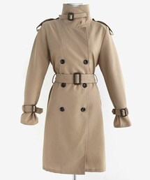 DHOLIC | バックル付きトレンチコート(トレンチコート)