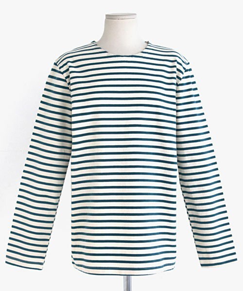 DHOLIC（ディーホリック）の「8colorボーダートップス（Tシャツ/カットソー・レディース・ブラック/アクアグリーン/グリーン/ダークグレー/ネイビー/レッド/ワイン・M/L）」の3枚目の写真