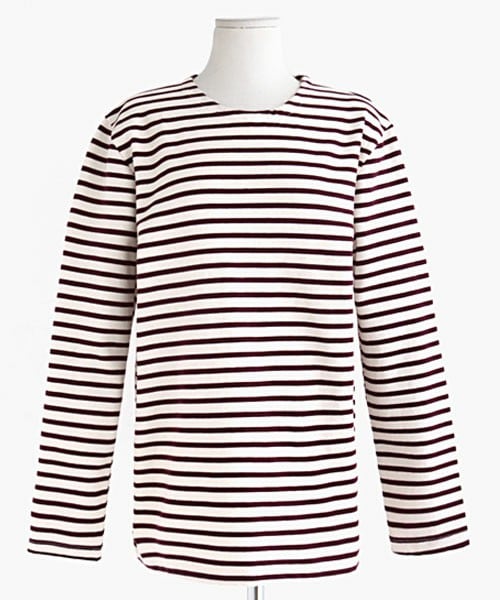 DHOLIC（ディーホリック）の「8colorボーダートップス（Tシャツ/カットソー・レディース・ブラック/アクアグリーン/グリーン/ダークグレー/ネイビー/レッド/ワイン・M/L）」の7枚目の写真