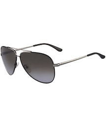 FERRAGAMO | Salvatore Ferragamo Aviator Sunglasses, Gunmetal/Black(サングラス)