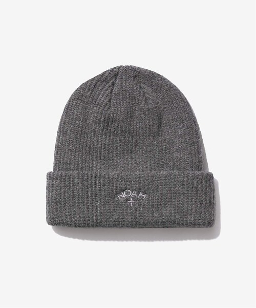 NOAH（ノア）の「Recycled Cashmere Beanie（帽子・ブラック/(001)/フリー/在庫あり）」の2枚目の写真