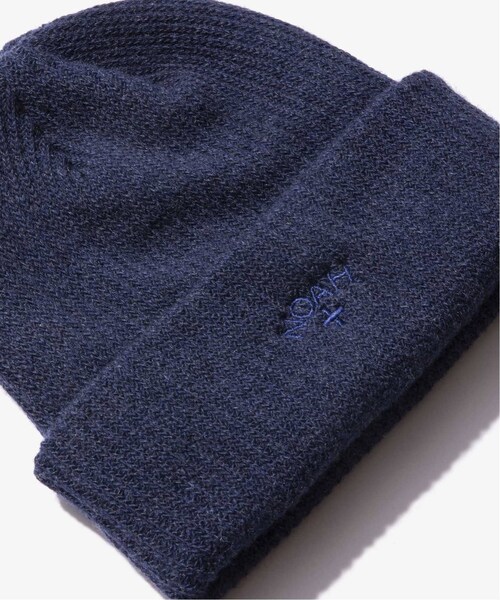 NOAH（ノア）の「Recycled Cashmere Beanie（帽子・ブラック/(001)/フリー/在庫あり）」の6枚目の写真