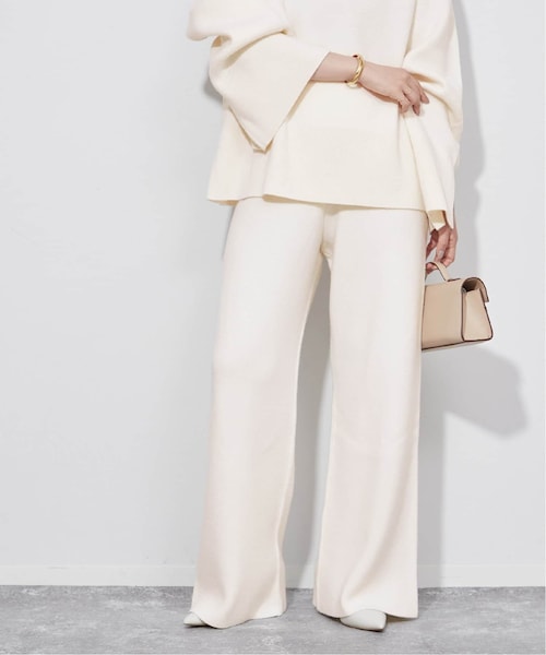 plage（プラージュ）の「ウールカシミヤニットパンツ（）」 - WEAR