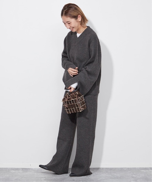 plage（プラージュ）の「ウールカシミヤニットパンツ（）」 - WEAR