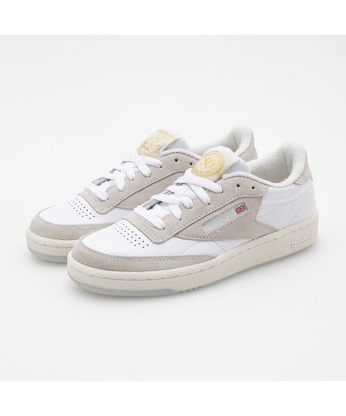 Reebok(リーボック)の「クラブシー 85 / CLUB C 85 (ホワイト)(シューズ・ホワイト・225 (22.5cm)/230 (23.0cm)/235 (23.5cm)/240 (24.0cm)/245 (24.5cm)/250 (25.0cm)/255 (25.5cm)/260 (26.0cm)/265 (26.5cm)/270 (27.0cm)/275 (27.5cm)/280 (28.0cm)/285 (28.5cm)/290 (29.0cm)/295 (29.5cm)/300 (30.0cm)/310 (31.0cm))」の3枚目の写真