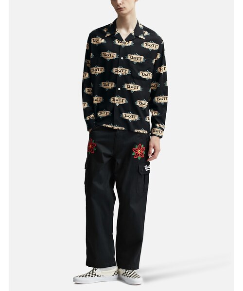 Luxe Logo Rayon Shirt