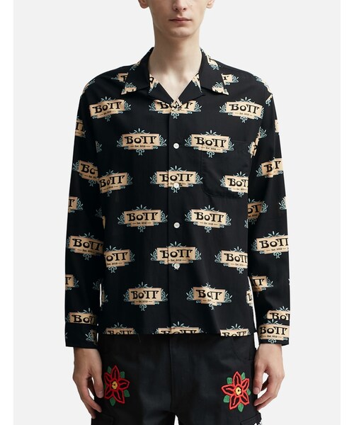 Luxe Logo Rayon Shirt