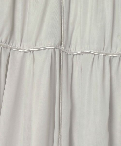 JEANASIS(ジーナシス)の「グロッシーシアーパイピングスカート(スカート・ブラック(09)/ライトグレー(11)/グレー(18)・FREE)」の11枚目の写真