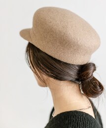 mystic | 【2色展開】ウールキャスケット(キャスケット)