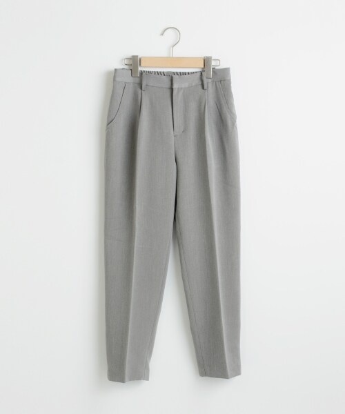 MAJESTIC LEGON(マジェスティックレゴン)の「センタープレスパンツ(パンツ・レディース・ブラック/アイボリー/グレー・M(9号)/L(11号))」の2枚目の写真