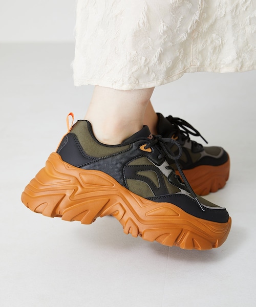 ボリュームソール切替スニーカー/OT3730