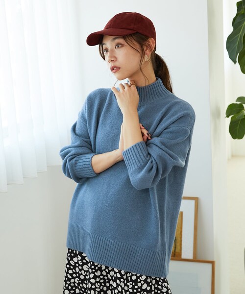 ニット セーター バックスリットニットプルオーバー MO33N03 レディース ORiental TRaffic ニット セーター バックスリットニットプル