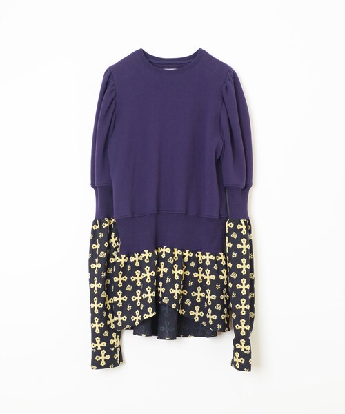 SIIILON,SIIILON GHOSTIE MIX TOPS - WEAR