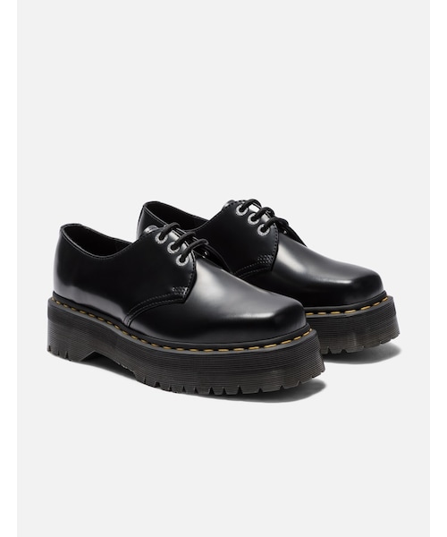 ⭐️未使用級⭐️ Dr.Martens Y's2976QUAD サイドゴアブーツ Y's×Dr．Martens 2976 QUADサイドゴアブーツ ブラック サイズ UK 6