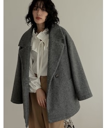 Re:EDIT（リエディ）の「【FAIR対象20％OFF】フェイクウールダブルテーラードジャケット（その他・レディース）」