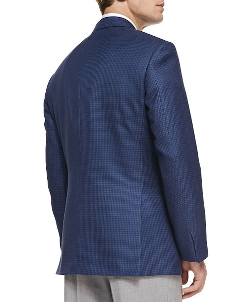 BRIONI（ブリオーニ）の「Brioni Check Wool Jacket, Blue（ジャージ