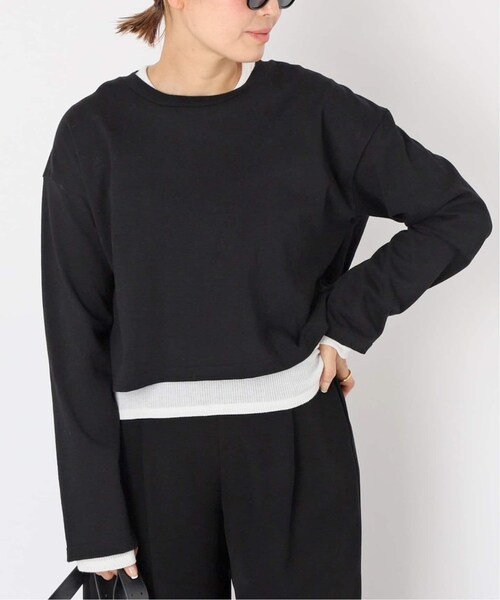 Deuxieme Classeクロップド ロングスリーブ Tシャツ／２枚 DEUXIEME CLASSE - Deuxieme Classe クロップド ロングスリーブ