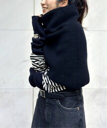 AP STUDIO（エーピーストゥディオ）の「リブニットケープ（）」 - WEAR