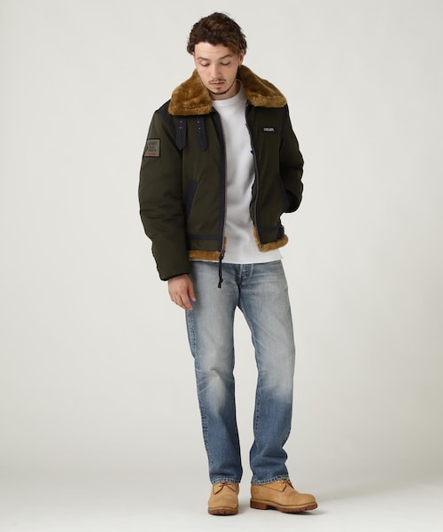 AVIREX（アヴィレックス）の「PADDING B-3 JACKET WEST POINT（）」 - WEAR