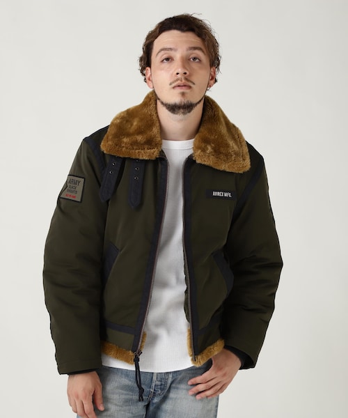 AVIREX（アヴィレックス）の「PADDING B-3 JACKET WEST POINT（）」 - WEAR