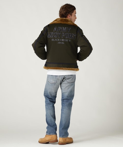 AVIREX（アヴィレックス）の「PADDING B-3 JACKET WEST POINT（）」 - WEAR