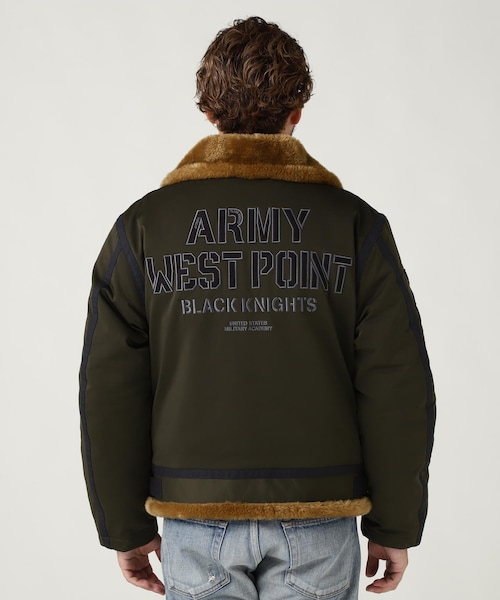 AVIREX（アヴィレックス）の「PADDING B-3 JACKET WEST POINT（）」 - WEAR