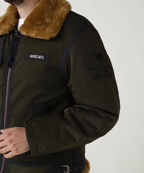 AVIREX（アヴィレックス）の「PADDING B-3 JACKET WEST POINT（）」 - WEAR