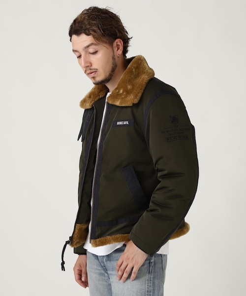 AVIREX（アヴィレックス）の「PADDING B-3 JACKET WEST POINT（）」 - WEAR