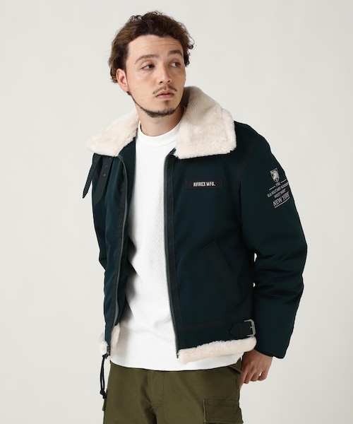 AVIREX（アヴィレックス）の「PADDING B-3 JACKET WEST POINT（）」 - WEAR
