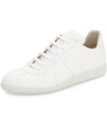 Maison Margiela | Maison Martin Margiela Low-Top Glitter Sneaker, White(スニーカー)