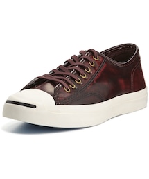 CONVERSE | Converse Jack Purcell Marbled Leather Sneakers, Red(スニーカー)