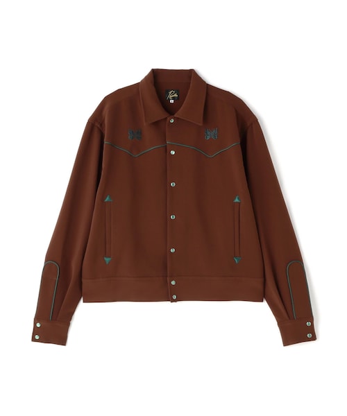NEEDLES 「Piping Cowboy Jacket」PU208 NEEDLES]Piping Cowboy Jac - Double Cloth/BLUE(PU208) – R&Co.