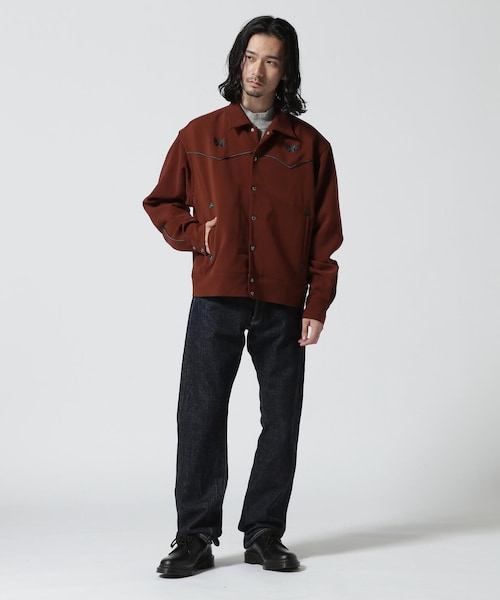 B'2nd（ビーセカンド）の「NEEDLES/Piping Cowboy Jacket-Pe/Pu