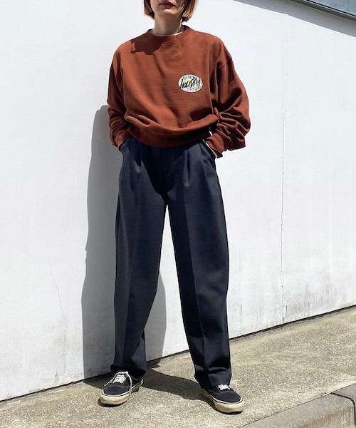 HOLIDAY（ホリデイ）の「MINI SWEAT CREW-NECK TOPS（CIRCLE LOGO