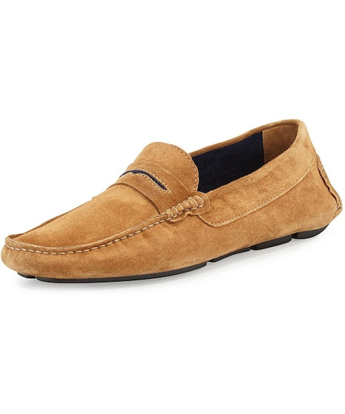 Manolo Blahnik Men\'s Roadster Suede Driver Loafer Manolo Blahnik Roadster Suede Driving Loafers Slip On Shoes  main image 3