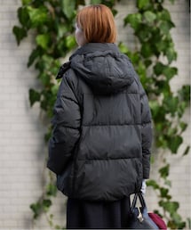 美品スローブイエナSLOBE IENAフェザーライトパッファーダウン36ブラック フェザーライトパッファーダウン | スローブ イエナ(SLOBE IENA