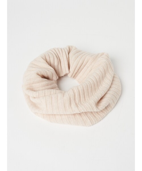 スリードッツ カシミヤスヌード three dots エアリーカシミヤラップ