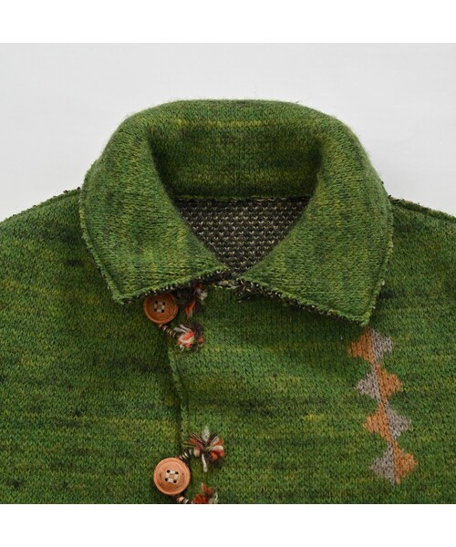 45R（フォーティファイブアール）の「千歳縮絨ニットのボレロ