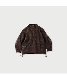 完売【定価82,500円】45R 千歳縮絨ニットの908ダッフルオールオレンジ