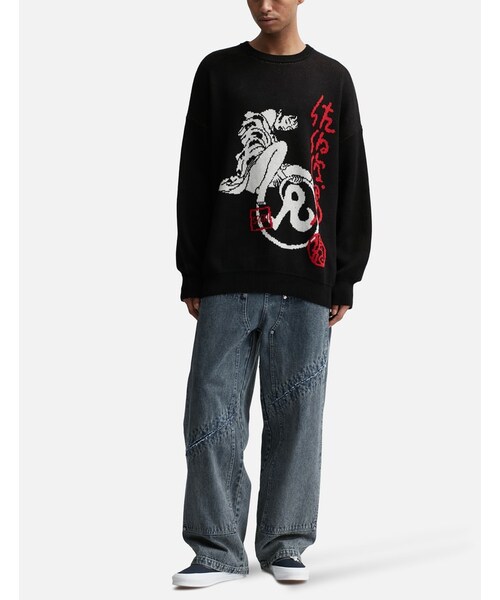 Richardson リチャードソン Toshio Saeki ニット　M RICHARDSON（リチャードソン）の「Richardson x Toshio Saeki Knit