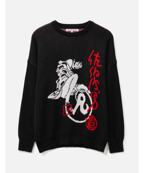 Richardson リチャードソン Toshio Saeki ニット　M RICHARDSON（リチャードソン）の「Richardson x Toshio Saeki Knit