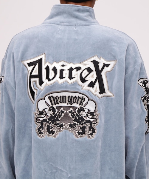 Sammyの回し者　X-LARGE　AVIREX　ベロア　セットアップ　L AVIREX（アヴィレックス）の「《AVIREX × XLARGE》 VELOR STAND