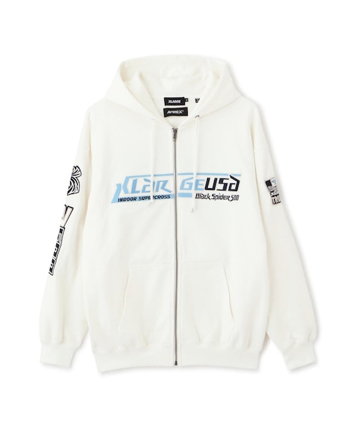 AVIREX（アヴィレックス）の「《AVIREX × XLARGE》HOODIE BLACK