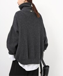 Deuxieme Classe OLBIA ロングジップ ブルゾン 追加OLBIA ロングジップ ブルゾン（ニット/セーター）｜Deuxieme