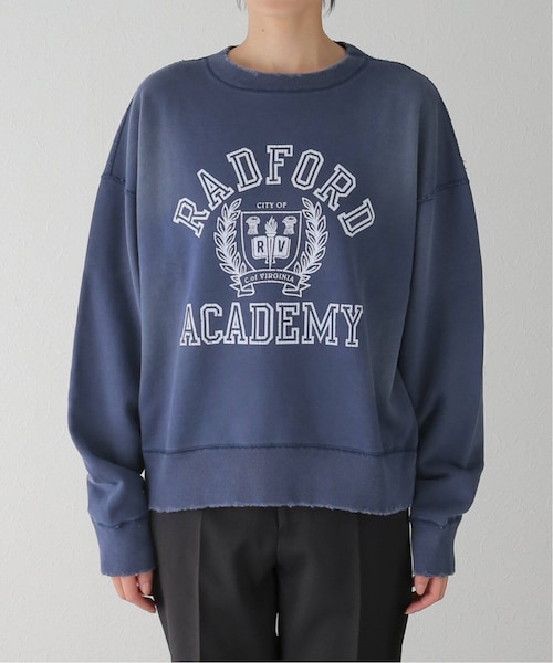 ドゥーズィエムクラス カレッジ ロゴ スウェット MUSE de Deuxieme classe（ミューズデドゥーズィエムクラス）の