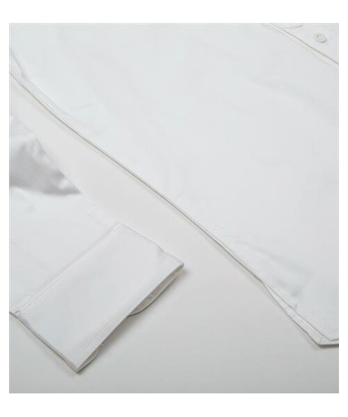 plain-me（プレインミー）の「立領純白風格長版襯衫（その他・メンズ・白・S/M/L）」の5枚目の写真